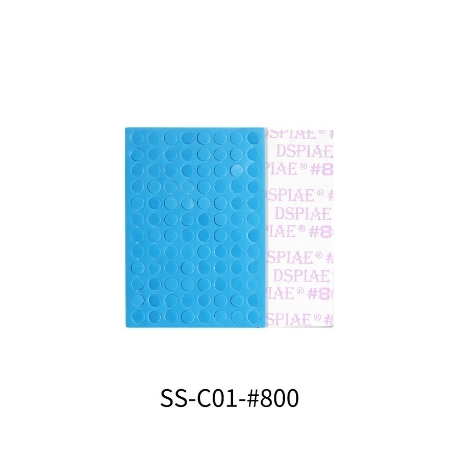 (大鳥叔叔模型) DSPIAE SS-C01/02 圓形 背膠 沖孔型海綿砂紙 海綿砂紙套裝 含連桿 軸徑3mm-規格圖8