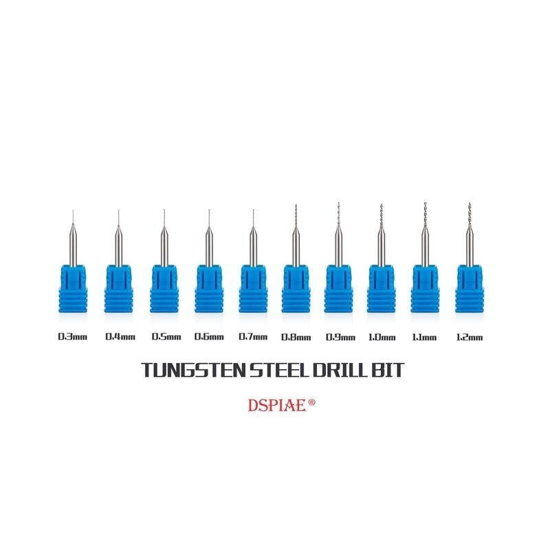 (大鳥叔叔模型) DSPIAE DB-01 鎢鋼鑽頭 0.3-2.0mm 軸徑3.17mm-細節圖3