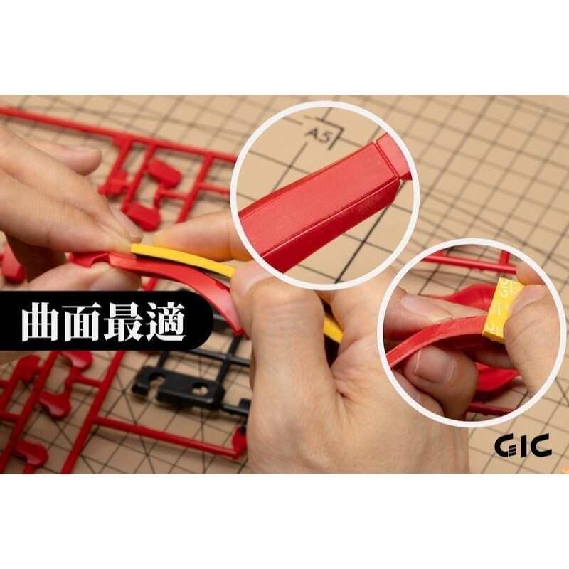 (大鳥叔叔模型)GiC GP 八耐 海綿砂紙 3mm厚度 模型海綿砂紙 打磨海綿砂紙 綜合包 除塵靜電布-細節圖4