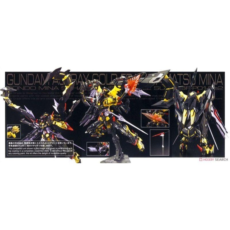 (大鳥叔叔模型)BANDAI 鋼彈1/144 RG24 RG 24 異端鋼彈金色機 異端天 蜜娜-細節圖5