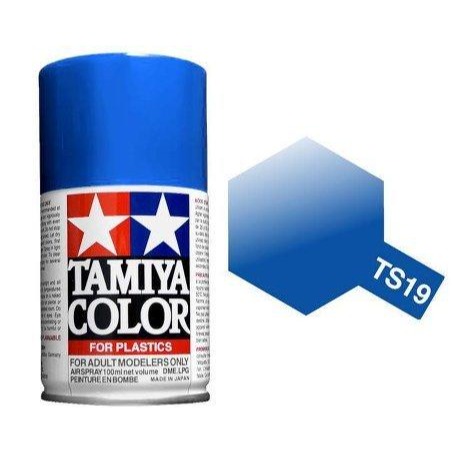 (大鳥叔叔模型) TAMIYA田宮噴漆 85019 TS19 TS-19金屬藍亮光100ml-細節圖2