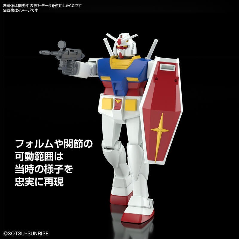 (大鳥叔叔模型)BANDAI 鋼彈1/144 RX-78-2 初鋼 REVIVAL ver 最佳機體收藏集-細節圖3
