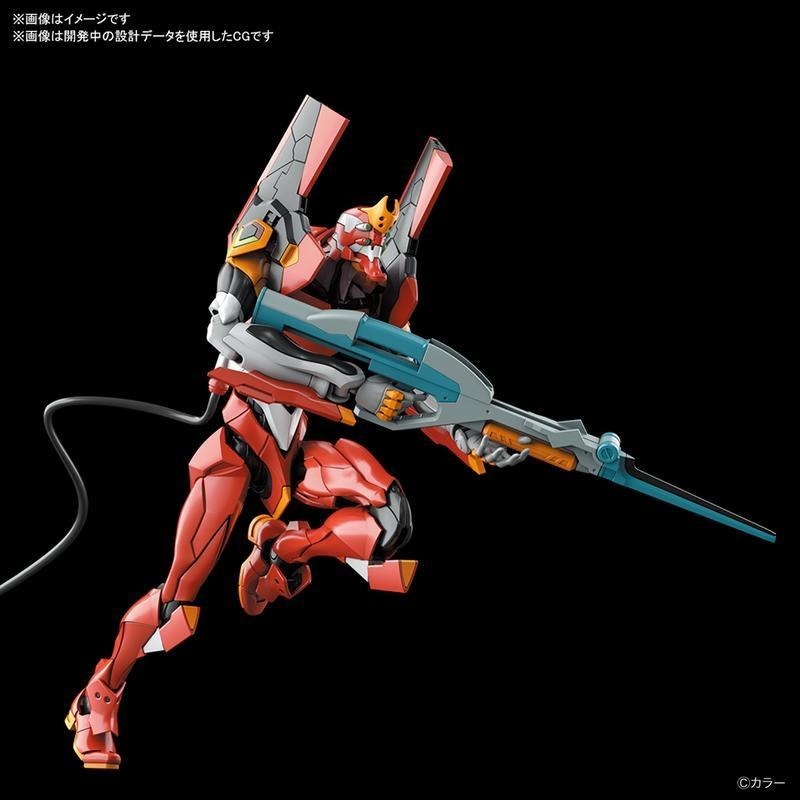(大鳥叔叔模型)BANDAI RG 新世紀福音戰士 EVA 正規實用型 貳號機 2號機 二號機-細節圖5
