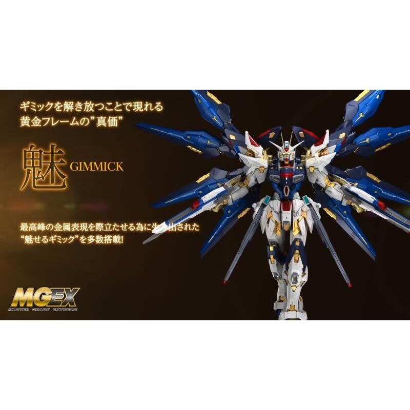 (大鳥叔叔模型)BANDAI [現貨] 鋼彈1/100 MGEX 攻擊自由鋼彈 Strike Freedom-細節圖2