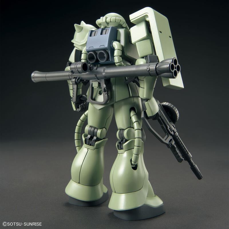 (大鳥叔叔模型)BANDAI 鋼彈1/144 HGUC#241 MS-06 ZAKU II 薩克Ⅱ-細節圖5