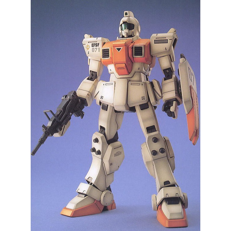 (大鳥叔叔模型)BANDAI 鋼彈 MG 1/100 RGM-79[G]GM 陸戰型吉姆-細節圖5