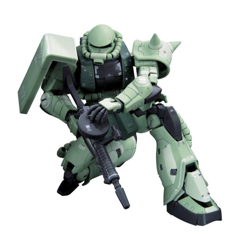 (大鳥叔叔模型)BANDAI 鋼彈 1/144 RG04 RG 04 MS-06F ZAKUII 量產型薩克-細節圖4