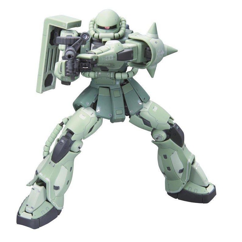 (大鳥叔叔模型)BANDAI 鋼彈 1/144 RG04 RG 04 MS-06F ZAKUII 量產型薩克-細節圖5