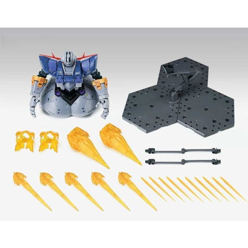 (大鳥叔叔模型)鋼彈 1/100 MG 阿巴瓦空模玩 1/100 第一彈 戰神號 組裝模型 首批附特典-細節圖8