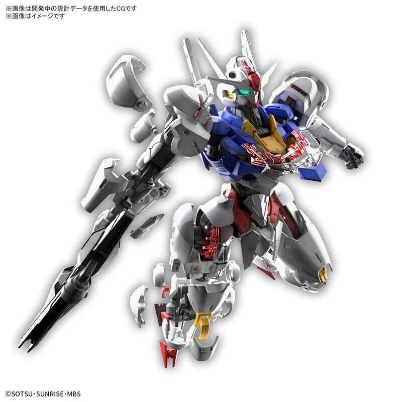 (大鳥叔叔模型) BANDAI FULL MECHANICS 1/100 水星的魔女 風靈鋼彈-細節圖2