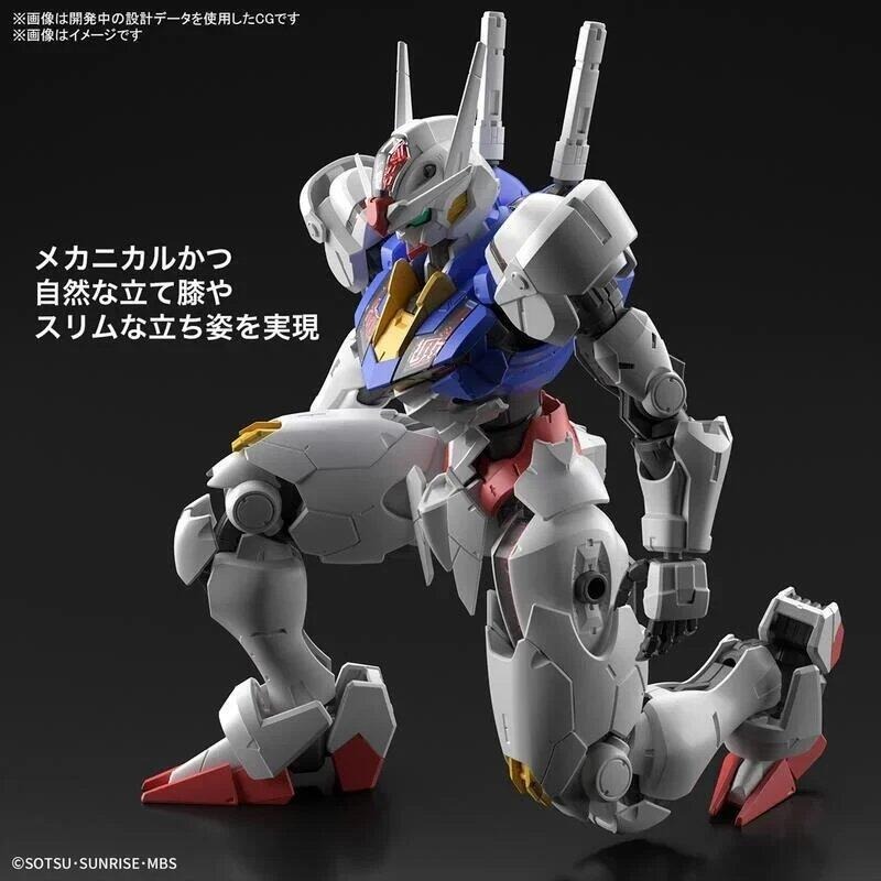 (大鳥叔叔模型) BANDAI FULL MECHANICS 1/100 水星的魔女 風靈鋼彈-細節圖4