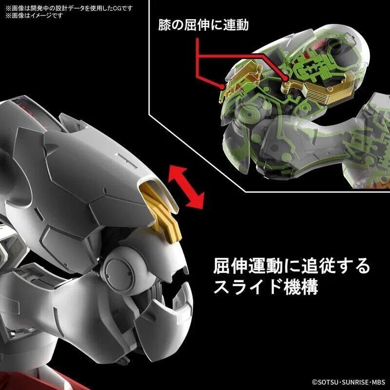 (大鳥叔叔模型) BANDAI FULL MECHANICS 1/100 水星的魔女 風靈鋼彈-細節圖5