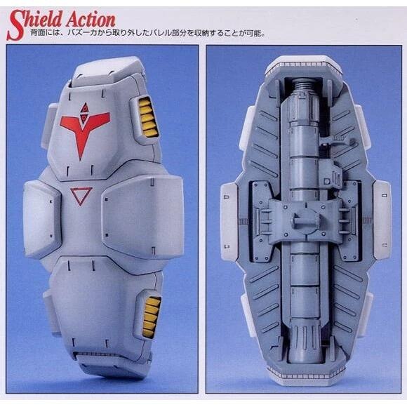 (大鳥叔叔模型)BANDAI 鋼彈1/100 MG Gundam RX-78 GP02A-細節圖7
