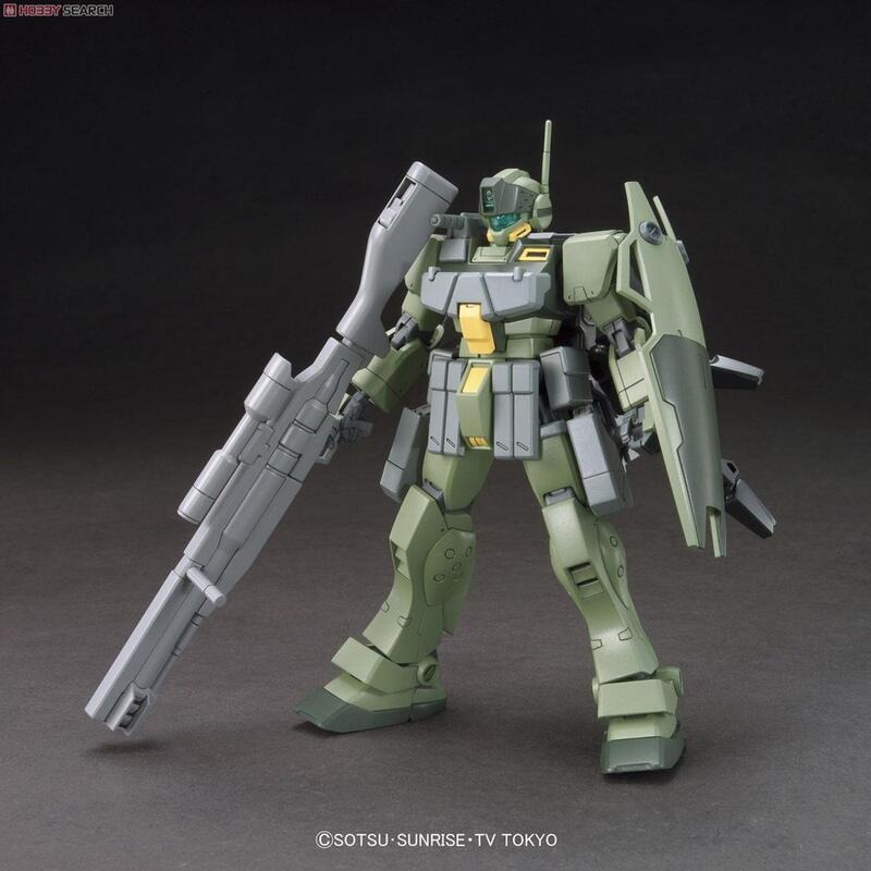 (大鳥叔叔模型)BANDAI 鋼彈1/144 HGBF#010 GM SNIPER K9 狙擊型吉姆-細節圖5