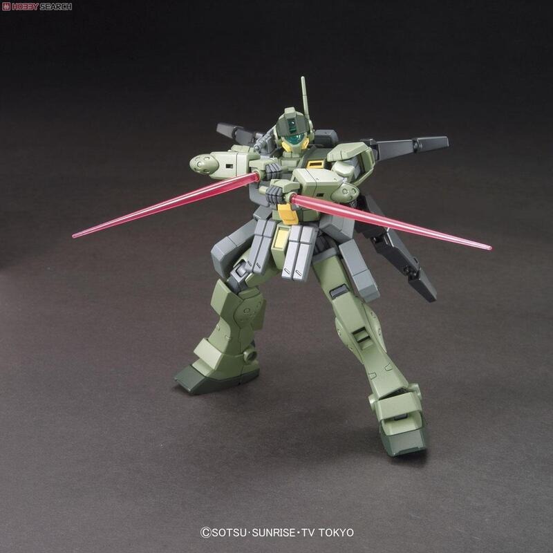 (大鳥叔叔模型)BANDAI 鋼彈1/144 HGBF#010 GM SNIPER K9 狙擊型吉姆-細節圖6