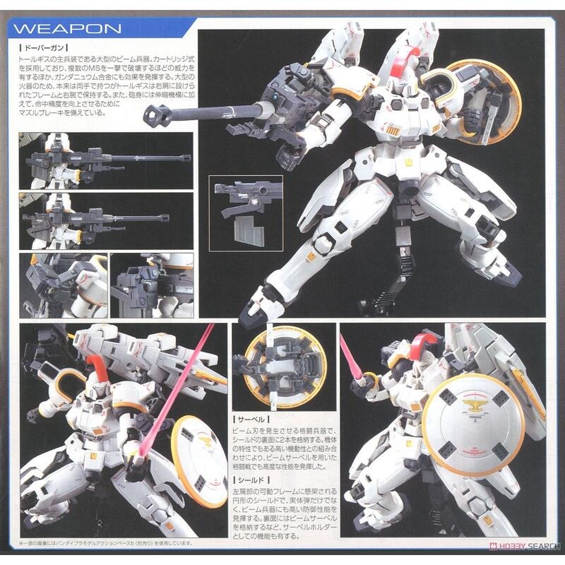 (大鳥叔叔模型)BANDAI RG28 RG 28 托爾吉斯 EW OZ-00MS Tallgeese 鋼彈W-細節圖2