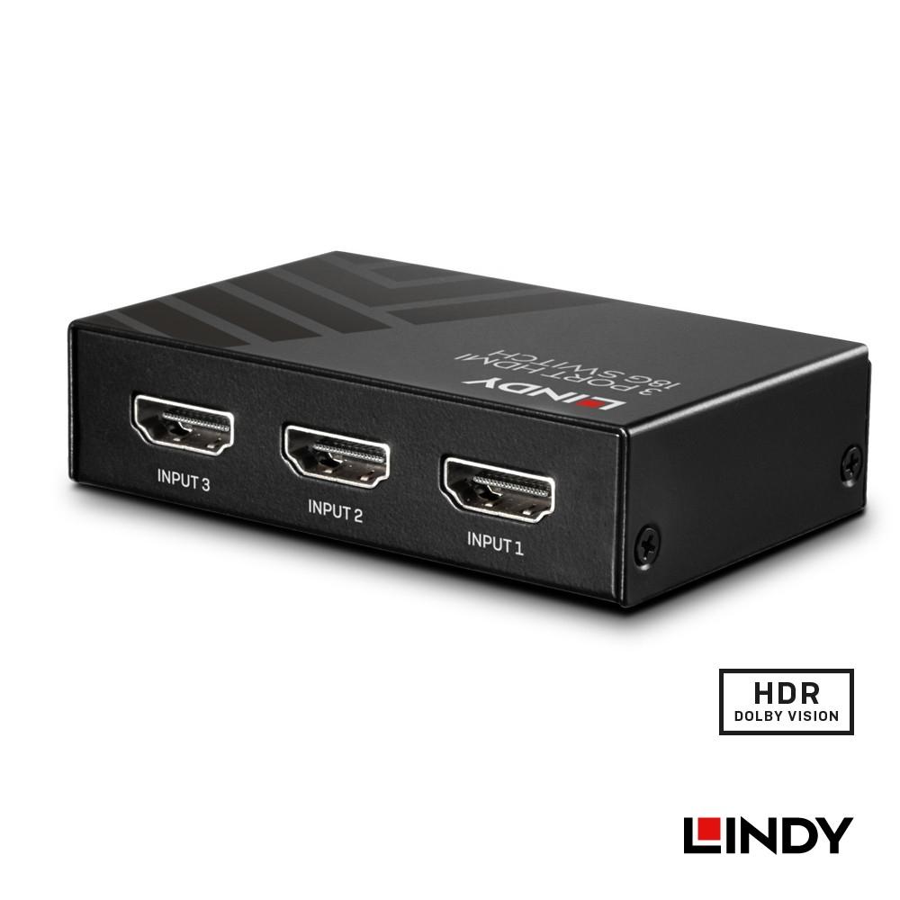 【LINDY】林帝 HDMI 2.0 4K/60Hz 18G 出切換器-細節圖2