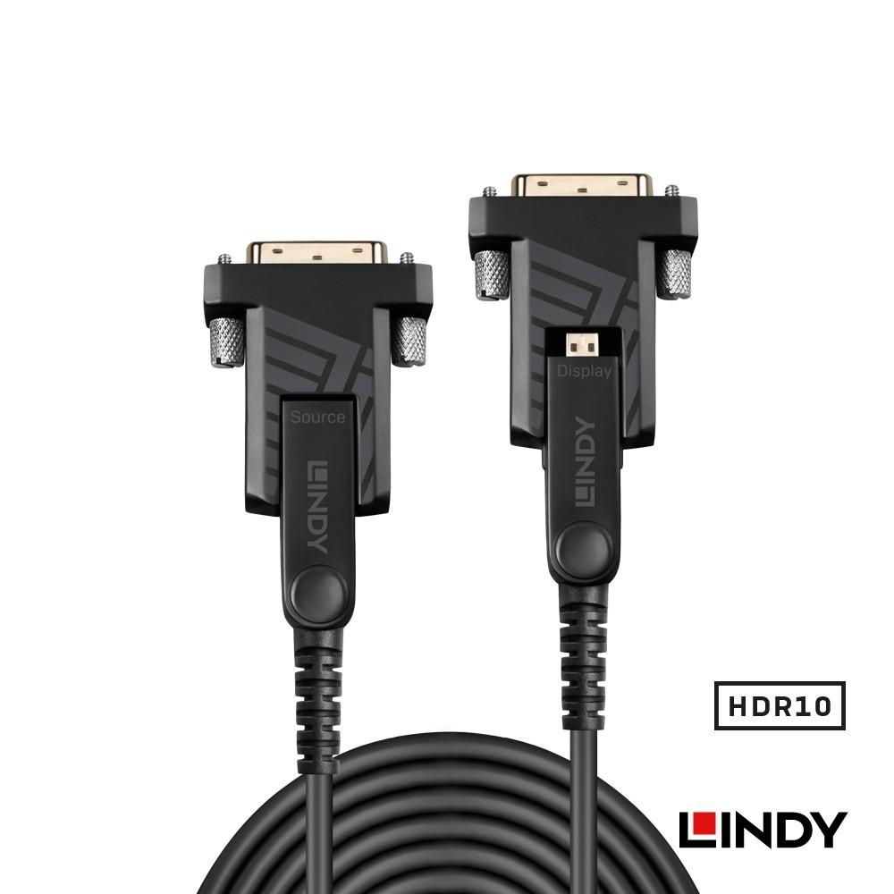 【LINDY】林帝 HDMI2.0 18G 4K/60HZ & DVI 三合一光電混合線-細節圖4