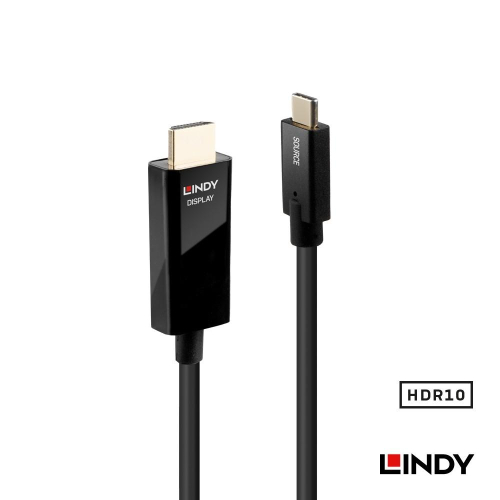 【LINDY】林帝 主動式USB3.1 Type-C to HDMI HDR轉接線