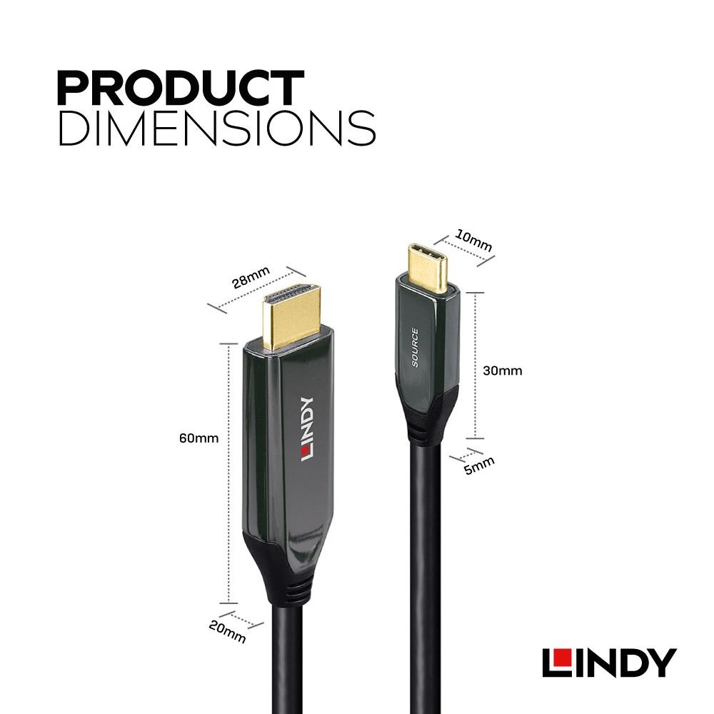 【LINDY】林帝 主動式USB3.1 Type-C to HDMI HDR轉接線-細節圖7