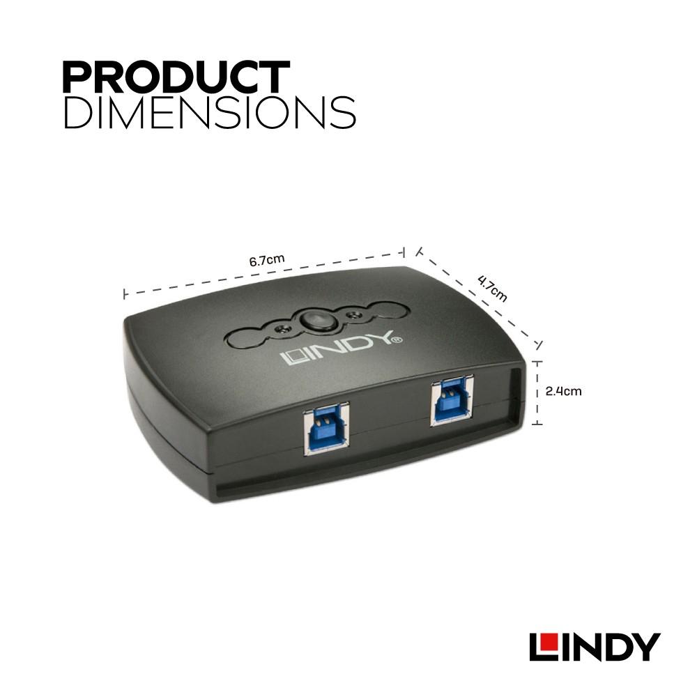 【LINDY】林帝 USB 3.2 切換器-細節圖4