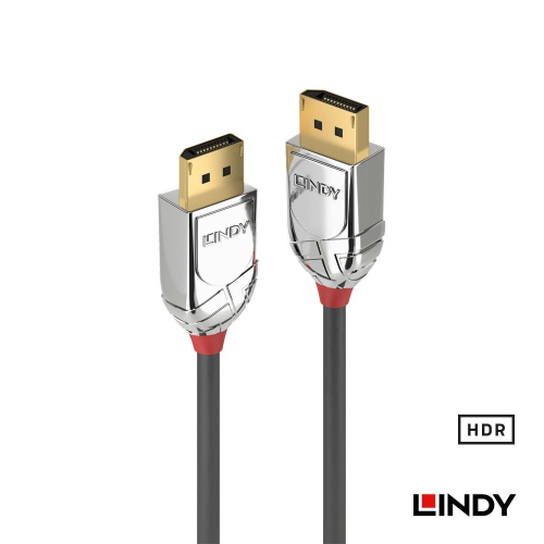【LINDY】林帝 CROMO鉻系列DisplayPort 1.4版 公 to 公 傳輸線