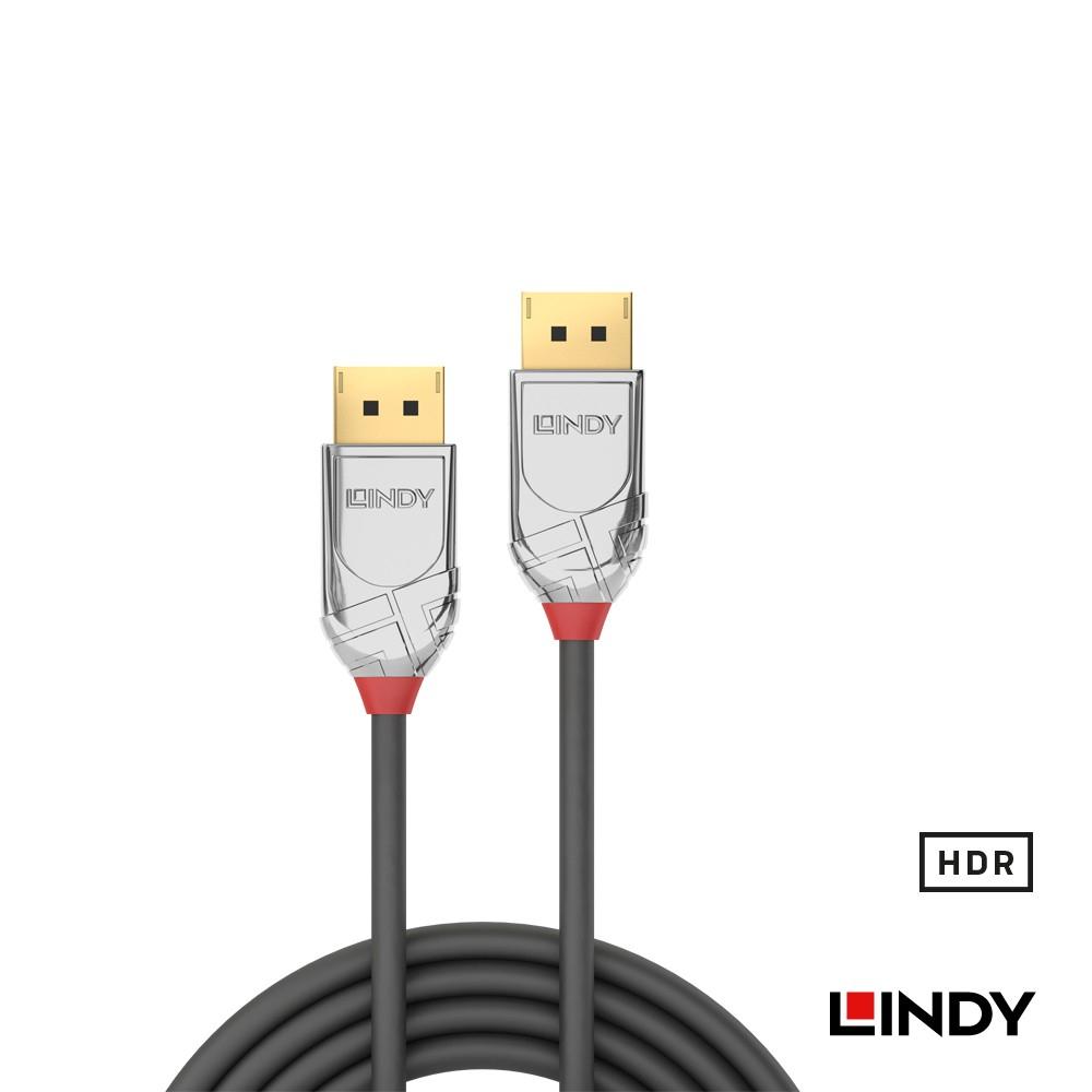 【LINDY】林帝 CROMO鉻系列DisplayPort 1.4版 公 to 公 傳輸線-細節圖2