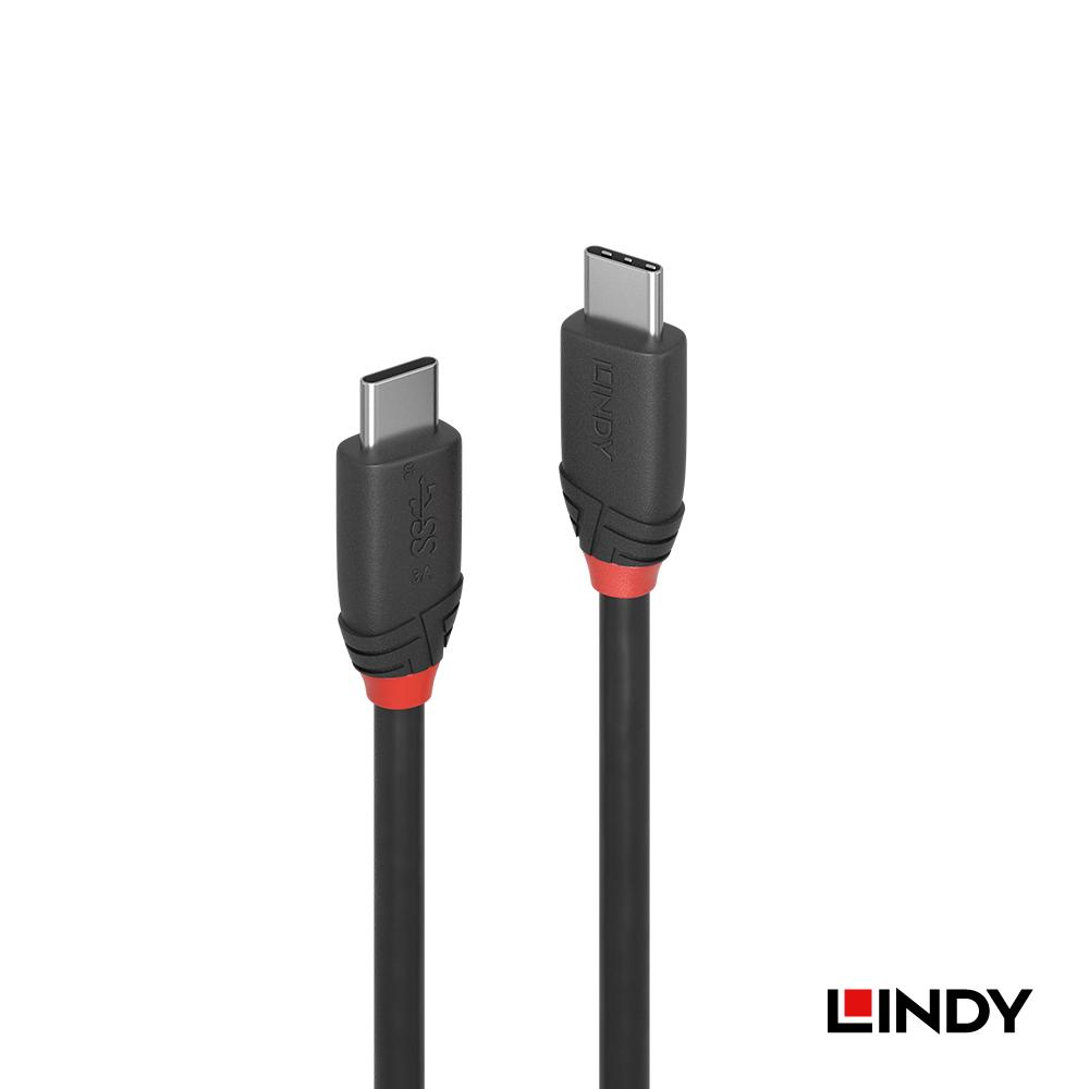 【LINDY】林帝 BLACK系列USB 3.2 GEN 2X2 TYPE-C 公 TO 公傳輸線-細節圖2
