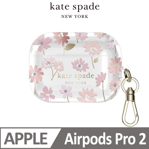 【kate spade】AirPods Pro (第 2 代) 保護殼套 初春花語