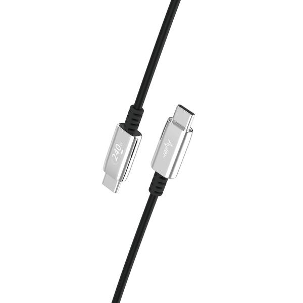 【Avier】Uni Line PD3.1 240W USB-C 高速充電傳輸線 2M-細節圖2