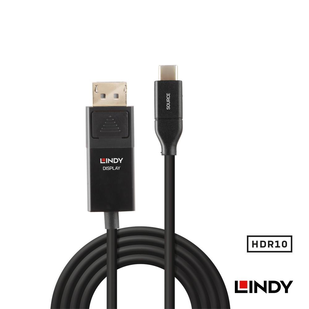 【LINDY】林帝 主動式USB3.1 TYPE-C TO DISPLAYPORT HDR轉接線-細節圖2