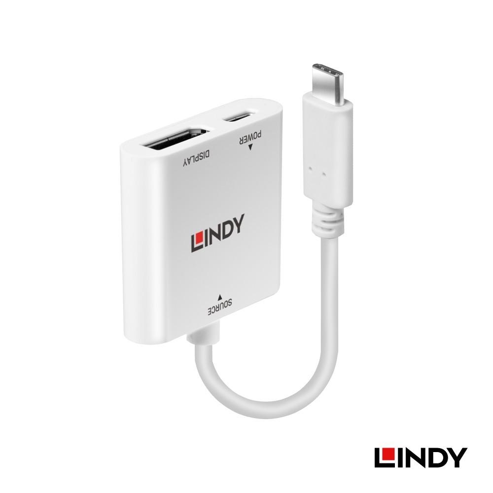 【LINDY】林帝 主動式 USB 3.1 Type-C to DisplayPort 轉接器帶PD功能-細節圖2