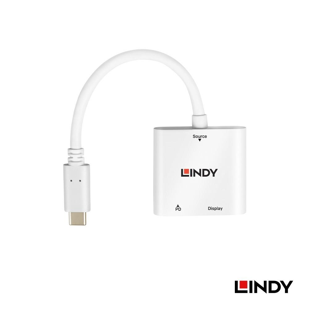 【LINDY】林帝 主動式USB3.1 Type-C to HDMI2.0 4K/60Hz轉接器帶PD功能-細節圖2