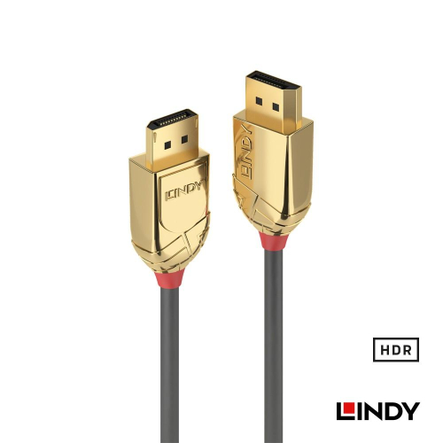 【LINDY】林帝 GOLD系列 DisplayPort 1.4版 公 to 公 傳輸線