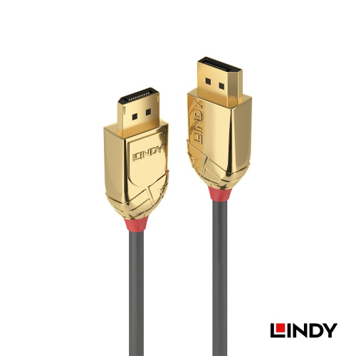 【LINDY】林帝 DisplayPort 傳輸線 1.2版 公 to 公 (GOLD系列 / ANTHRA系列 )