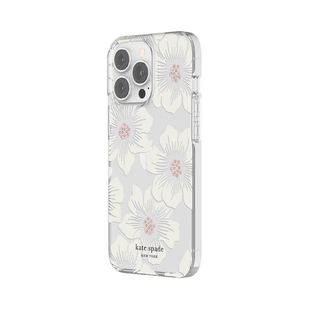 【Kate Spade】 iPhone 14 Pro Max 精品軍規防摔手機殼 經典蜀葵-細節圖7