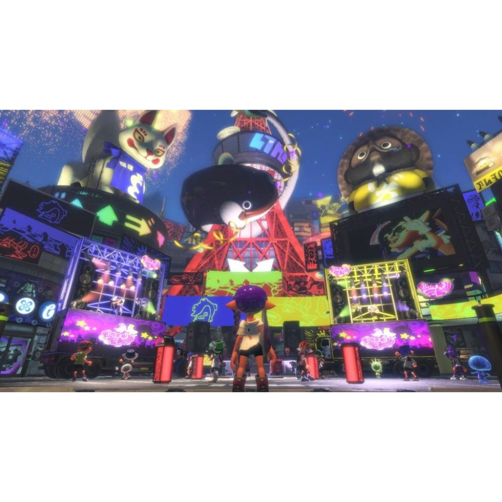 可線上發送序號【NS Switch】 斯普拉遁 3 擴充票 漆彈大作戰 DLC 下載內容 【尚興市＋秩序篇】台中星光-細節圖6