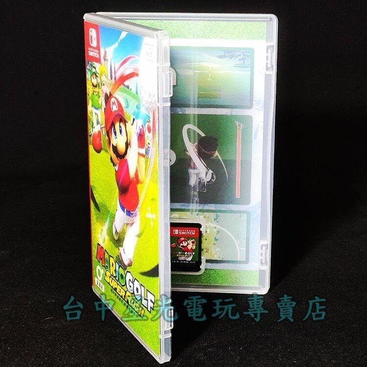 99成新 僅拆封未使用【NS原版片】 Switch 瑪利歐高爾夫 超級衝衝衝 【中文版 中古二手商品】-細節圖3