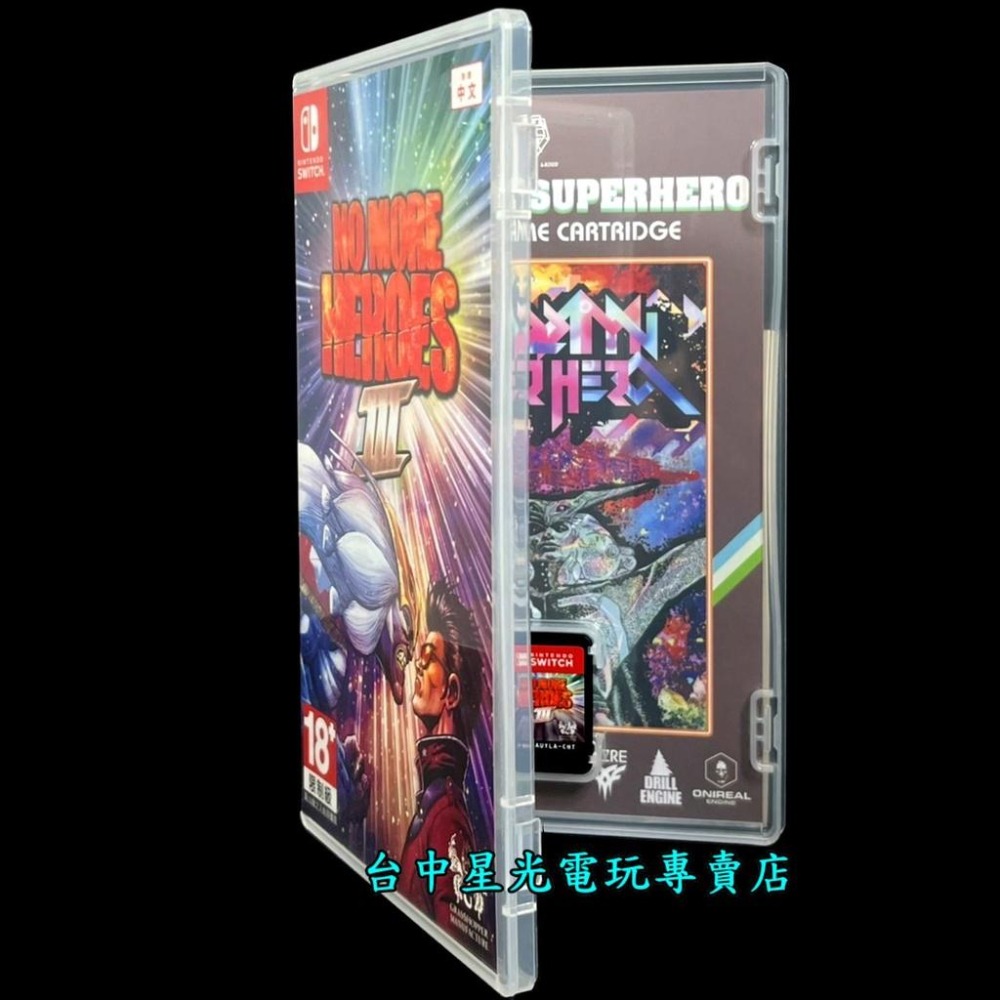 99成新 僅拆封未使用【NS原版片】Switch 英雄不再3 No More Heroes III 【中文版 中古二手】-細節圖4