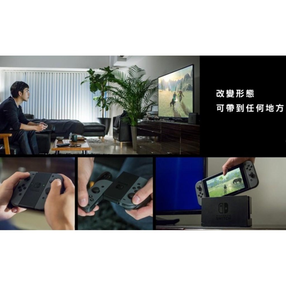 Nintendo Switch 主機 可破解版本 可改機版本 Switch主機 【灰色】台中星光電玩-細節圖5