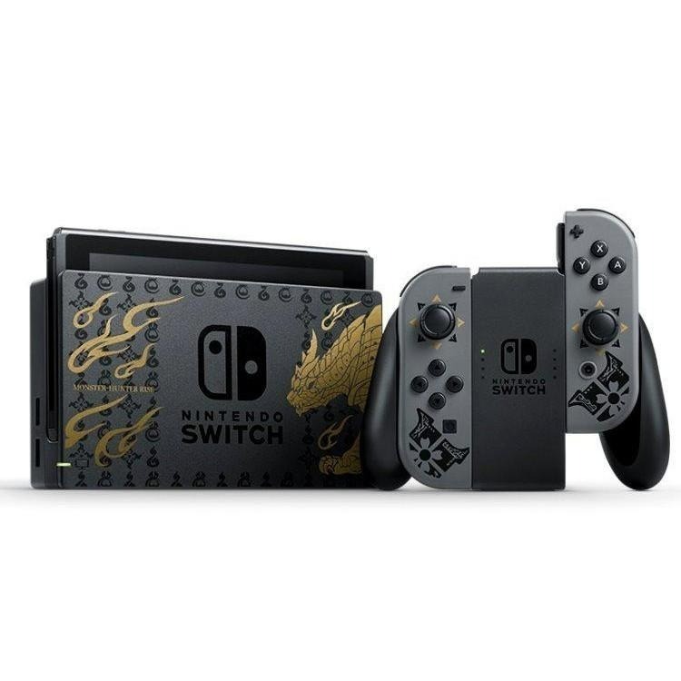 電力加強版【NS主機】 Switch 魔物獵人 崛起 遊戲同捆 限定機 特仕機 【公司貨】台中星光電玩-細節圖7