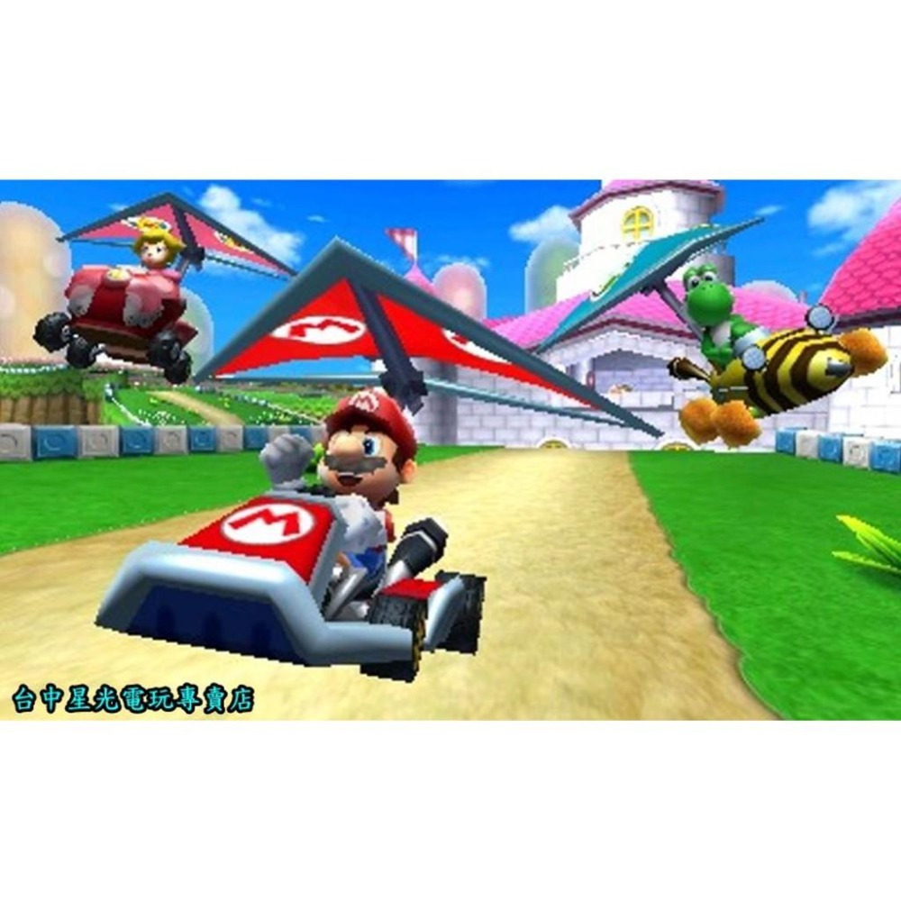 N3DS 瑪莉歐賽車7 瑪利歐賽車7 中文版全新品【台灣機專用】台中星光電玩-細節圖4
