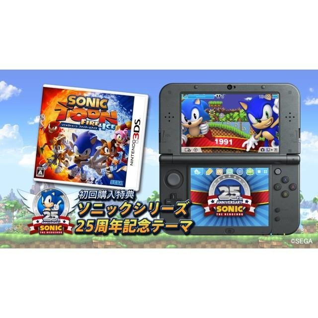 N3DS原版片 音速小子 音爆 烈火 寒冰 純日版全新品【含25週年紀念主題 】台中星光電玩-細節圖3
