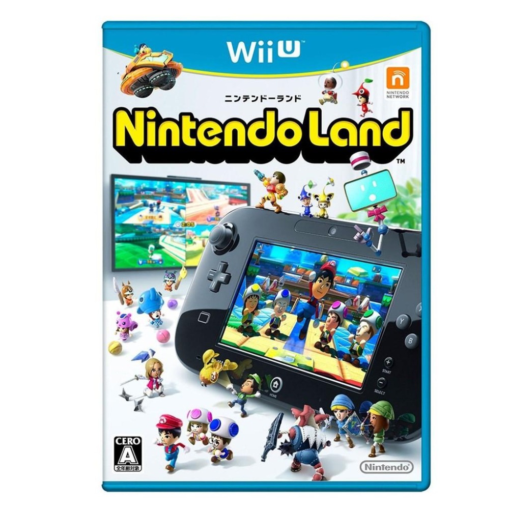 WiiU 任天堂樂園Nintendo Land 純日版全新品派對遊戲【收錄12款遊戲