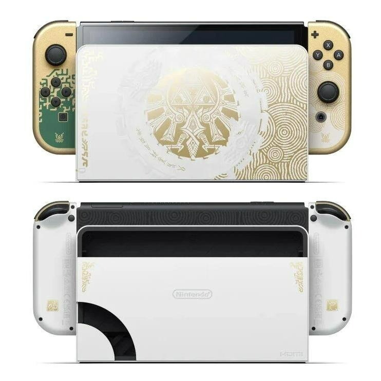 【Switch OLED 王國之淚同捆組】 NS 薩爾達傳說 王國之淚 特仕版主機＋遊戲軟體【台中星光電玩】-細節圖6