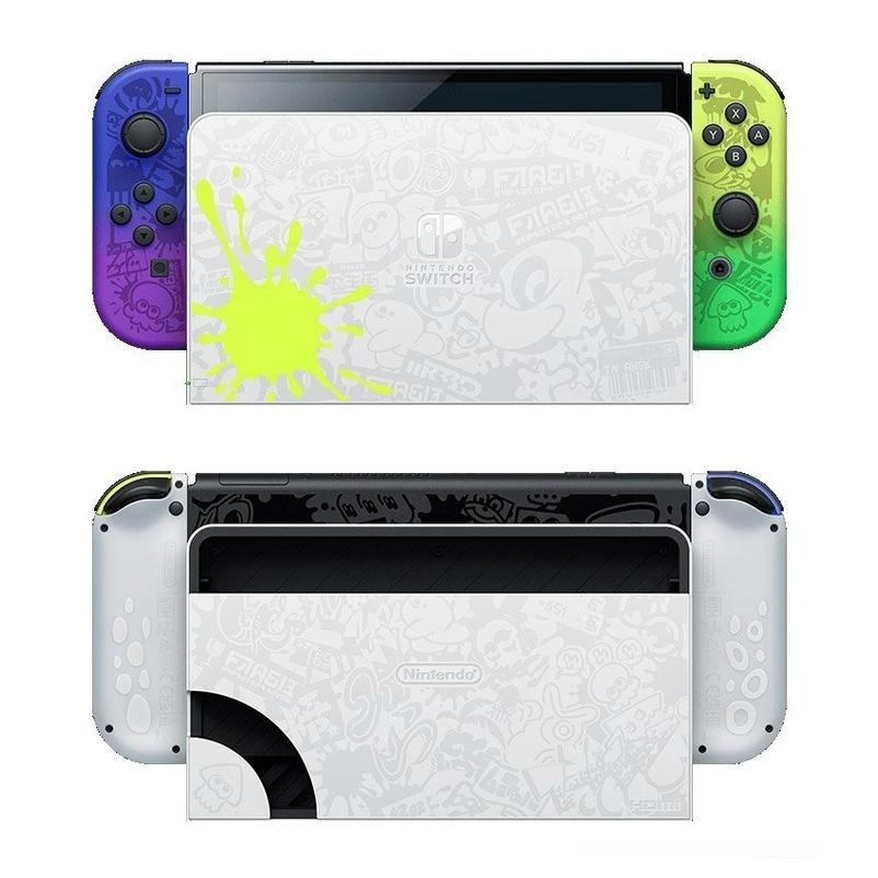 Nintendo Switch 主機 OLED款式 斯普拉遁3 漆彈大作戰 特仕機 【台灣公司貨】台中星光電玩-細節圖6