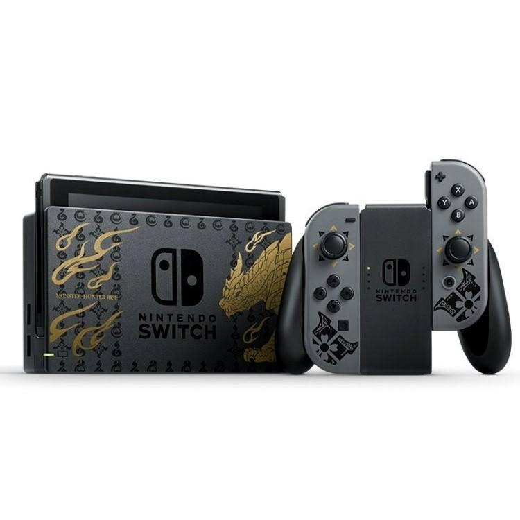 【公司貨】 NS主機 Switch 魔物獵人 崛起 限定機 特仕機 【電力加強版 不含遊戲】星光電玩-細節圖5