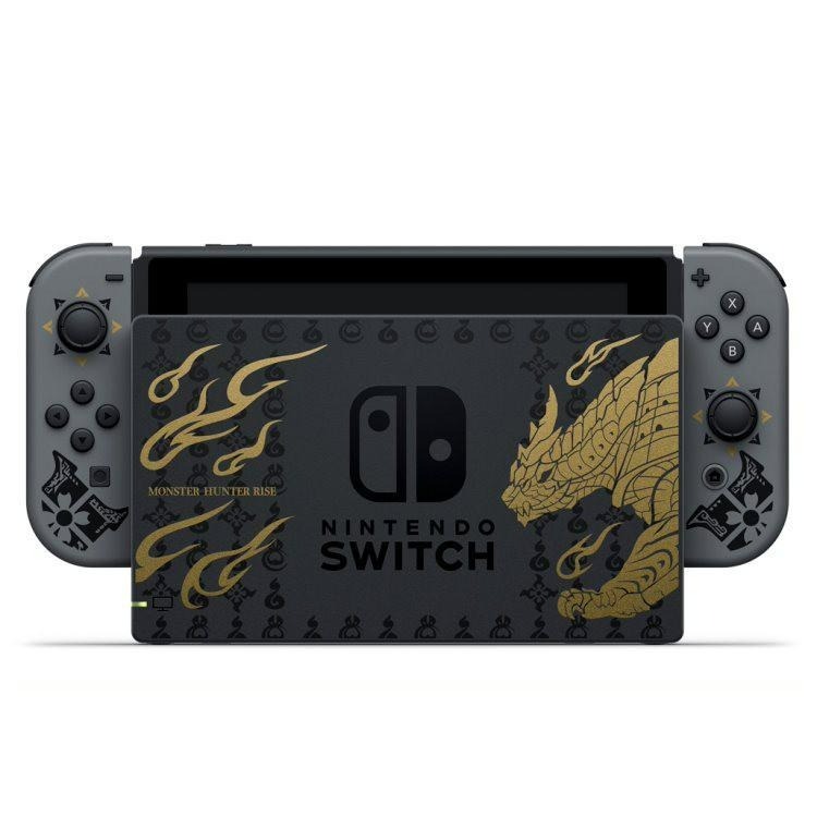 【公司貨】 NS主機 Switch 魔物獵人 崛起 限定機 特仕機 【電力加強版 不含遊戲】星光電玩-細節圖6