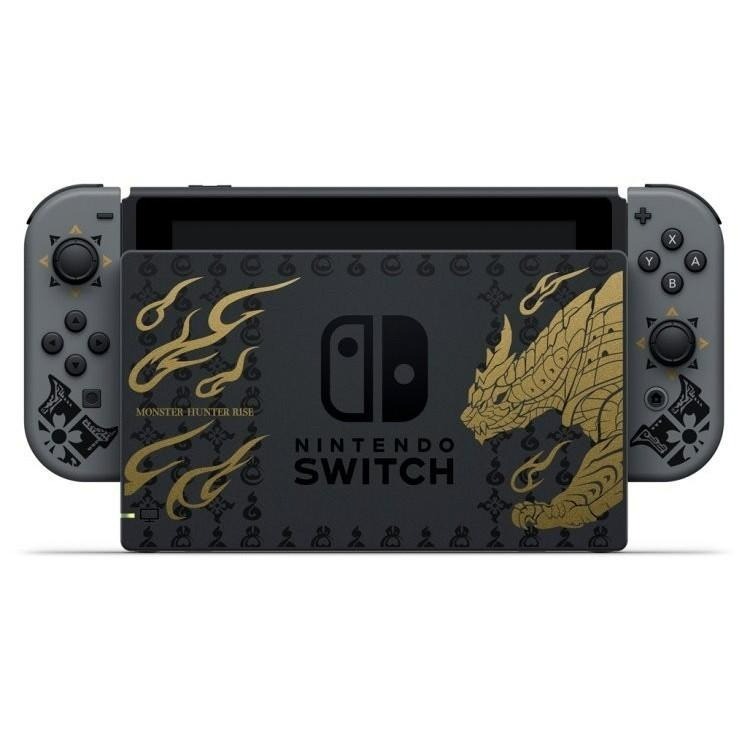 【電力加強版】NS Switch 魔物獵人 崛起 遊戲同捆限定機＋玻璃貼＋主機包＋類比套【公司貨】台中星光電玩-細節圖6