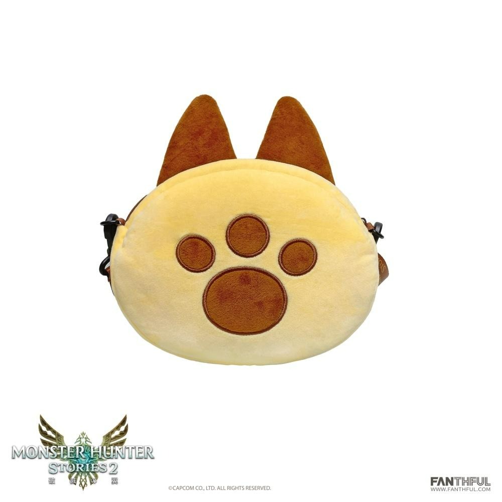 卡普空授權特典周邊  NS Switch 魔物獵人 物語2 破滅之翼 納比路 造型兩用斜背包 收納包 【台中星光電玩】-細節圖3